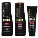 Ficha técnica e caractérísticas do produto Bio Extratus Força com Pimenta Shampoo + Condicionador 350ml + Máscara 250g