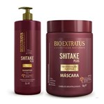 Ficha técnica e caractérísticas do produto Bio Extratus Shitake Plus Kit Shampoo 1 L + Máscara 1kg