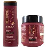 Ficha técnica e caractérísticas do produto Bio Extratus Shitake Plus - Kit Shampoo 350ml + Máscara 250g