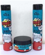 Ficha técnica e caractérísticas do produto Bio Raiz Kit Bomba Capilar Shampoo+condicionador+mascara