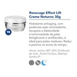 Ficha técnica e caractérísticas do produto Bioage Renovage Effect Lift Creme Facial Antiidade Noturno
