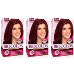 Ficha técnica e caractérísticas do produto Biocolor Coloração Kit 5.59 Acaju Purpura (Kit C/03)