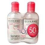 Ficha técnica e caractérísticas do produto Bioderma - Sensibio H2O Água Demaquilante Kit 2x 250ml