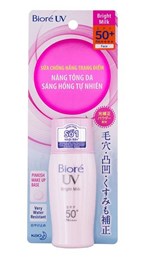 Ficha técnica e caractérísticas do produto Bioré UV Bright Face Milk Bright Skin FPS 50+