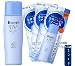 Ficha técnica e caractérísticas do produto Biore Uv Perfect Milk Protetor Solar Azul Spf50+pa++++ 30ml 2019