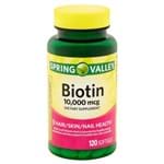 Ficha técnica e caractérísticas do produto Biotin Cápsulas 120 Comprimidos 10,000Mcg