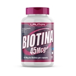 Biotina 120 Cápsulas Para Saúde Cabelos Pele Unhas