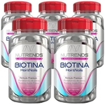 Ficha técnica e caractérísticas do produto Biotina 450mg - Original - 5 Potes