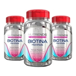 Ficha técnica e caractérísticas do produto Biotina Premium Original Nutrends Crescer Cabelo Unhas