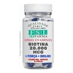 Ficha técnica e caractérísticas do produto Biotina Ultra 20.000mcg - Importada - 240 Capsulas