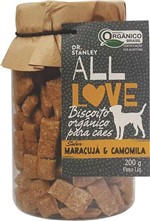 Ficha técnica e caractérísticas do produto Biscoito Orgânico All Love para Cães - Maracujá & Camomila