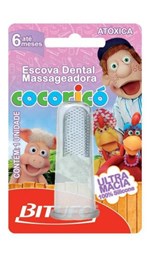 Ficha técnica e caractérísticas do produto Bitufo Escova Dental Infantil Cocorico Massageador** - Coty
