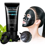 Ficha técnica e caractérísticas do produto Blackhead Máscara Remover Nose Pore Faixa Preto Máscara Peeling rosto acne Tratamento Máscara de limpeza profunda Oil-controle