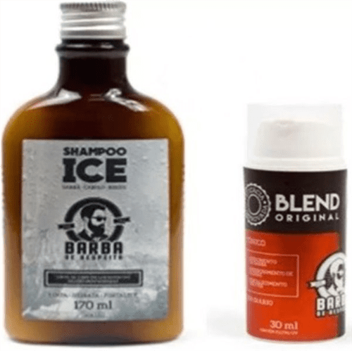 Ficha técnica e caractérísticas do produto Blend Barba de Respeito 30ml + Shampoo Ice Barba de Respeito - 170ml