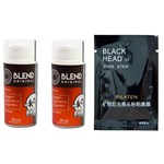 Ficha técnica e caractérísticas do produto 2 Blend Original 30 Ml Barba de Respeito + Mascara Removedora de Cravo 6g Black Head