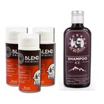 Ficha técnica e caractérísticas do produto 3 Blend Original 30 Ml + Shampoo Ice 140 Ml Barba de Respeito