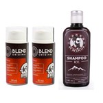 Ficha técnica e caractérísticas do produto 2 Blend Original 30 Ml + Shampoo Ice 140 Ml Barba de Respeito