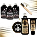 Ficha técnica e caractérísticas do produto 3 Blend Original Barba Extreme 30 Ml + Balm + Shampoo - Barba de Macho