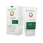 Blocskin Protetor Solar Facial Fps40 Masculino Oil Free 80g