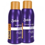 Ficha técnica e caractérísticas do produto Blond Care Shampoo 280ml Mais Blond Care Restore 280g - Detra Hair - Detra Hair Cosmétics
