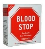 Ficha técnica e caractérísticas do produto Blood Stop Curativo Antisséptico C/500 (Kit C/03)