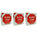 Ficha técnica e caractérísticas do produto Blood Stop Curativo Antisséptico com 500 - Kit com 03