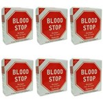 Ficha técnica e caractérísticas do produto Blood Stop Curativo Antisséptico com 500 - Kit com 06