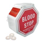 Ficha técnica e caractérísticas do produto Blood Stop Mini Curativos Redondinhos Antisséptico C/ 200 Unidades