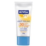 Ficha técnica e caractérísticas do produto Bloqueador Solar Facial Nivea Sun Light Feeling Fps 30