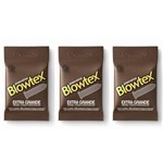 Ficha técnica e caractérísticas do produto Blowtex Preservativo Premium Extra Grande C/3 (Kit C/03)