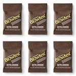 Ficha técnica e caractérísticas do produto Blowtex Preservativo Premium Extra Grande com 3 - Kit com 06