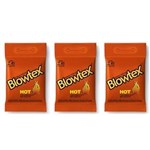 Ficha técnica e caractérísticas do produto Blowtex Preservativo Premium Hot com 3 - Kit com 03
