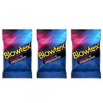 Ficha técnica e caractérísticas do produto Blowtex Preservativo Premium Orgazmax C/3 (Kit C/03)