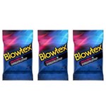 Ficha técnica e caractérísticas do produto Blowtex Preservativo Premium Orgazmax com 3 - Kit com 03
