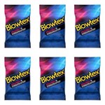 Ficha técnica e caractérísticas do produto Blowtex Preservativo Premium Orgazmax com 3 - Kit com 06