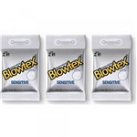Ficha técnica e caractérísticas do produto Blowtex Preservativo Premium Sensitive C/3 (Kit C/03)