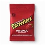 Blowtex Preservativo Sabor e Aroma Morango C/3