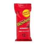 Blowtex Preservativo Sabor e Aroma Morango C/12