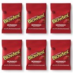 Ficha técnica e caractérísticas do produto Blowtex Preservativo Sabor e Aroma Morango C/3 (Kit C/06)