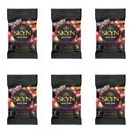 Ficha técnica e caractérísticas do produto Blowtex Preservativo Skin Sexy Cherry Sachê C/3 (Kit C/06)
