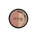 Ficha técnica e caractérísticas do produto Blush Duo Oceane Peach Pink