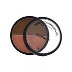 Ficha técnica e caractérísticas do produto Blush em Pó Duo Your Face Brown Orange - Océane
