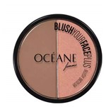 Ficha técnica e caractérísticas do produto Blush em Pó Océane Blush Your Face Brown Orange