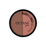 Ficha técnica e caractérísticas do produto Blush Your Face Plus Bicolor Brown & Orange Océane