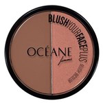Ficha técnica e caractérísticas do produto Blush Your Face Plus Océane - Duo de Blush - Brown - Orange