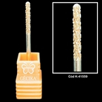 Ficha técnica e caractérísticas do produto Boca Tugstenio Para Unhas Gel Acrigel Fibra Porcelana - Gecika Dourada Codigo 41559