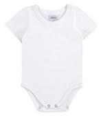 Ficha técnica e caractérísticas do produto Body Baby Menino Liso Branco - Alenice