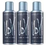 Ficha técnica e caractérísticas do produto Body Spray Ulric de Varens UDV For Men (3 Unidades) 3x200ml