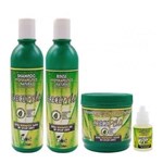 Boé Crecepelo Kit Shampoo + Condicionador + Máscara Hidratante + Ampola Fitoterápica (4 Itens)