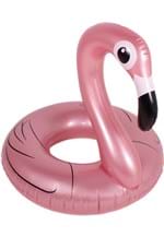 Ficha técnica e caractérísticas do produto Boia Inflável Gigante Anel Flamingo Perolado Belfix